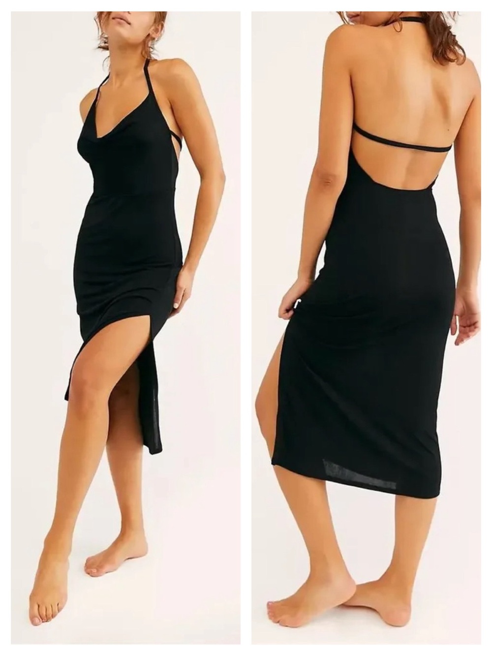 NWT Free People Angelica Midi Slip Dress Small
